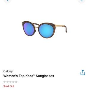 Oakley Top Knot Sunglasses NWOT